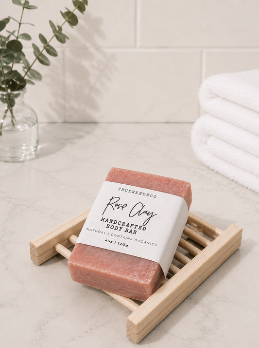 Rose Clay Body Bar